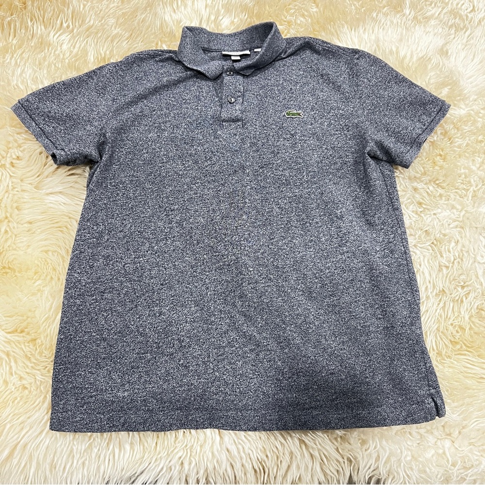 Lacoste Men’s Gray Polo Top